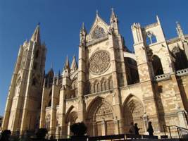 Fachada de la Catedral de León