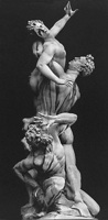 Rapto de las Sabinas - Giambologna